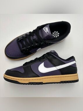 Womens Nike Dunk Next Nature Low Dark Raisin Shoes size 7.5